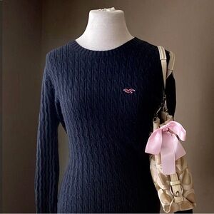 y2k Cable Knit Sweater